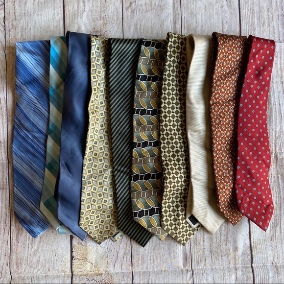 Other - Lot of 10 Mens Ties Dress Up Costume